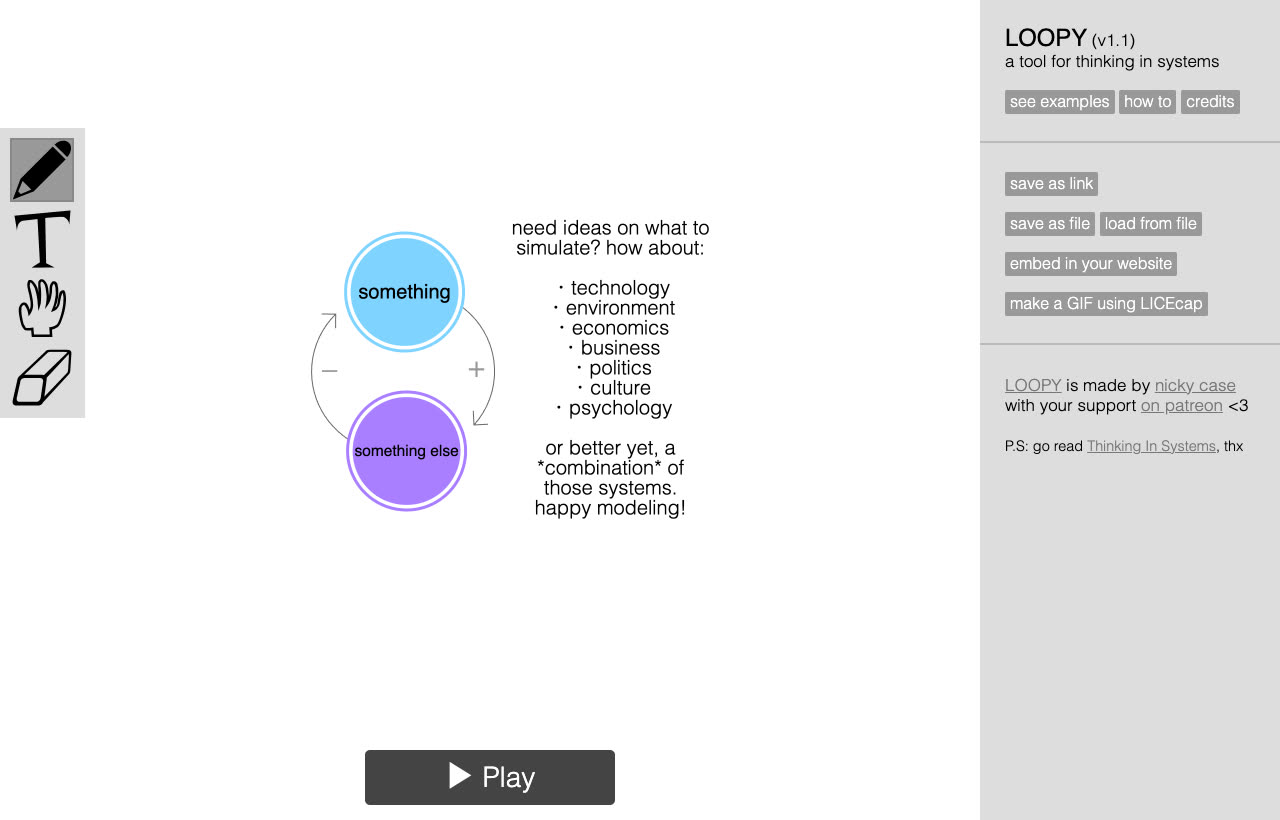 LOOPY — interactive systems diagrams